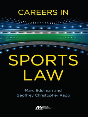 cover image of Careers in Sports Law